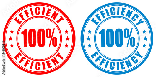 Efficient vector rubber stamps
