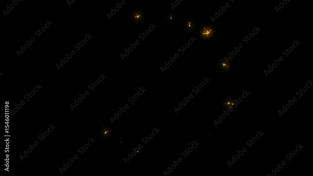 Glitter twinkle Light circle trail Sparkling star dust spiral particle effect animation. holiday event transition, festival Christmas Diwali, Ramadan Intro Fireworks. golden sparkle particle glitters.