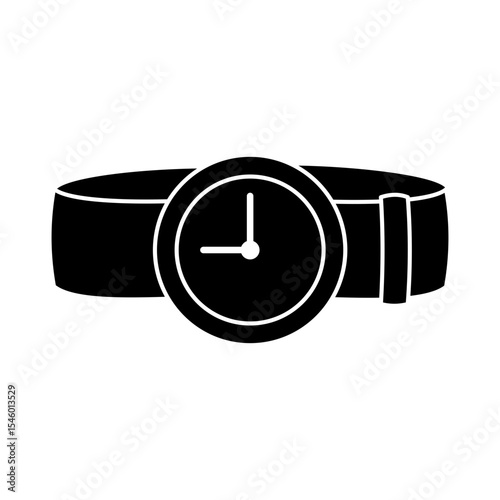 Watch Icon Black