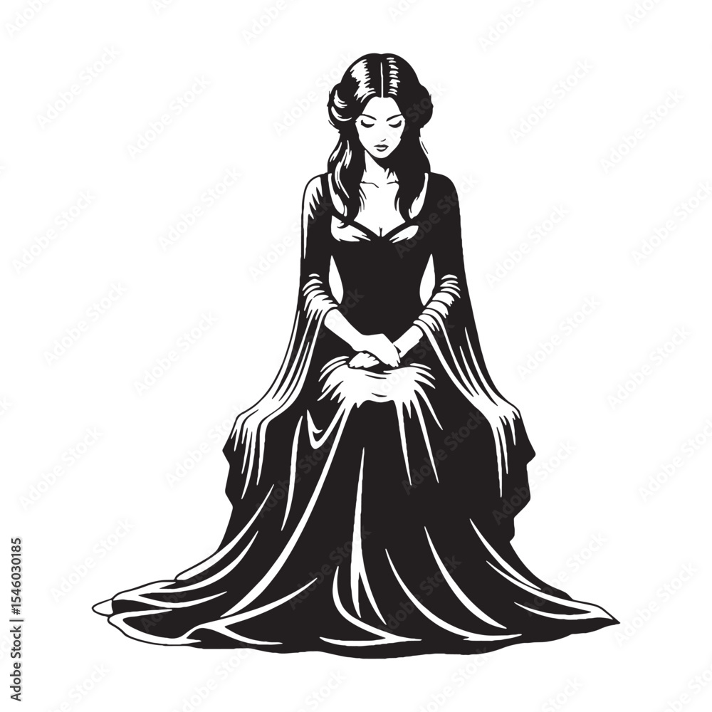 Collected lady sitting feeling composed and unhurried - lady sitting silhouette - lady sitting Vector - Silhouette of lady sitting
Collected lady sitting feeling composed and unhurried - lady sitting silhouette - lady sitting Vector - Silhouette of lady sitting