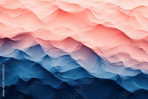 high resolution visual of Coral pink and navy blue gradient background high detail 8k