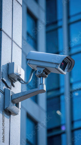 security camera on the office building, safety, cctv.