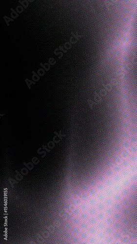 White Halftone Dots Gradient on Dark Background Abstract Visual Texture Pattern Design Element for Modern Creative Graphic Backdrop