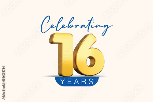 Golden 16th Anniversary