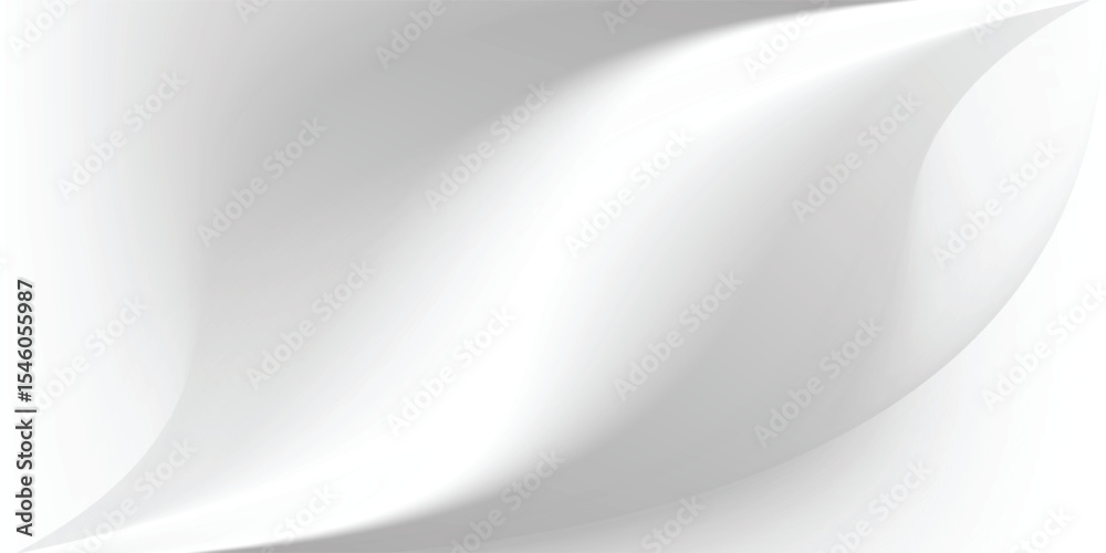 Obraz premium White gray satin texture that is white silver fabric silk panorama background with beautiful soft blur pattern natural.