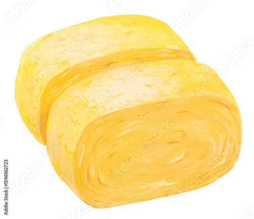 卵焼きのイラスト