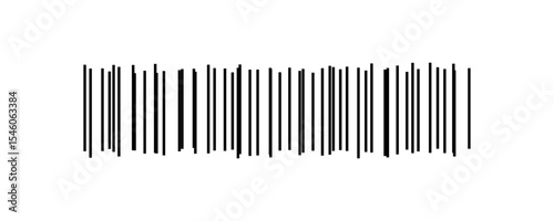 Realistic barcode. Barcode icon. Vector illustration EPS10