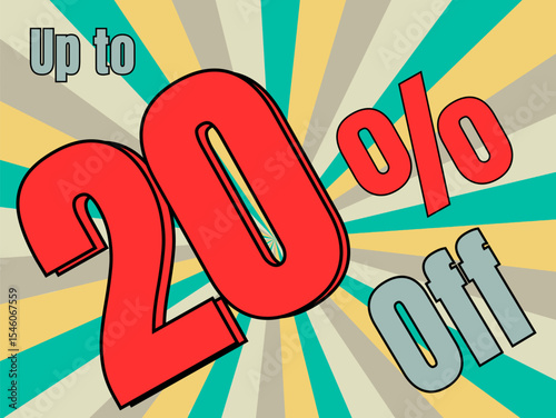 Up to 20% off discount
