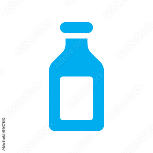 bottle reagent colored icon