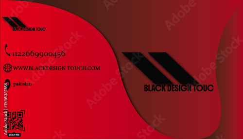 Modern Minimalist Business Card Design Template