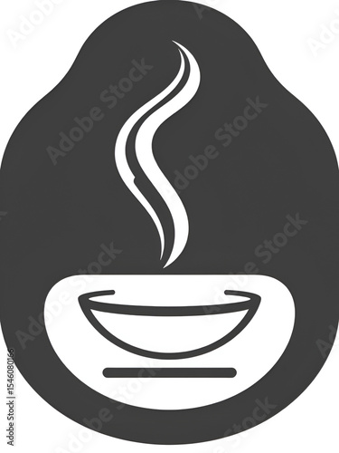 Symbol of aromas vector  icons set. Smell aroma sign. Hot vapor.