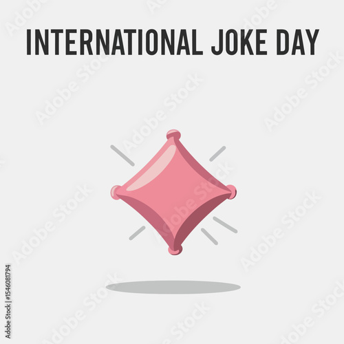 joke day vector, international joke day, 