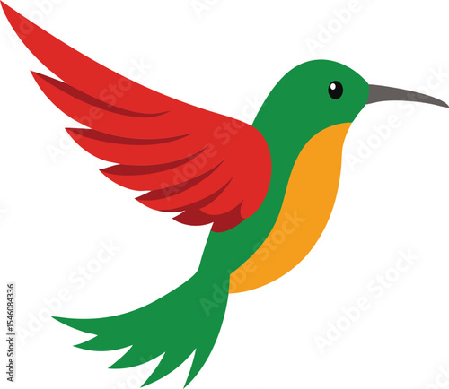 Bright colorful sunbird perched on branch, exotic tropical bird close-up, vibrant nature wildlife photography, beautiful sunbird in natural habitat, tropical bird with vivid feathers