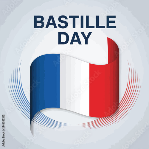  France culture vector, EPS flat tricolor, freedom and unity day, flag curve vector, patriotic holiday vector, clean vector France icon, symbolic French flag, EPS compatible illustration, editable he