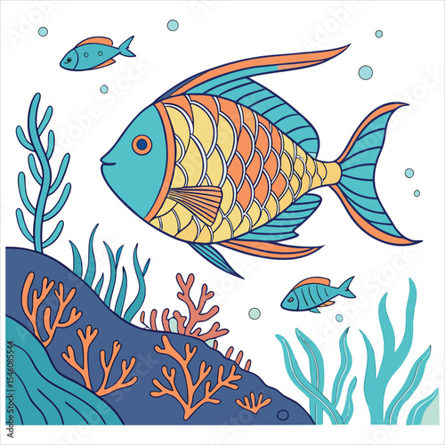  Sea food artwork. Canned fish artwork. Sardines fish artwork for t shirt print, poster, sticker fish vector