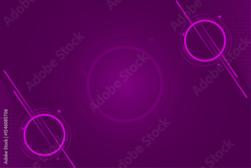 Abstract circular gradient background design-Creative directional line vector elegant modern template for banner, presentation, flyer, technology, poster-Traditional 3d circle with magenta color