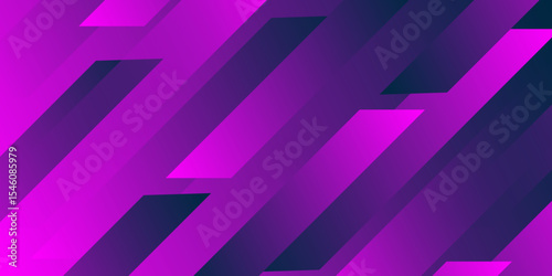 Liquid wave background with pink and blue color background. bright purple gradient illustration background with 3d view rectangle rounded simple pattern. suit for poster, banner, Vector illustration.	