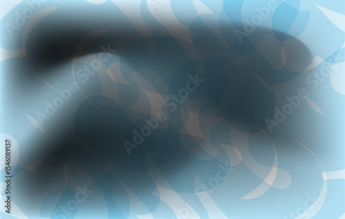 Soft blue gradient abstract texture with flowing wave shapes , for presentations or tech backgrounds