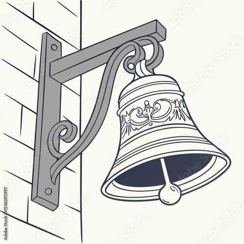 illustration of a bell