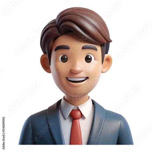 Young boy character with casual outfit, ideal for educational content, animation, or children’s storytelling designs.