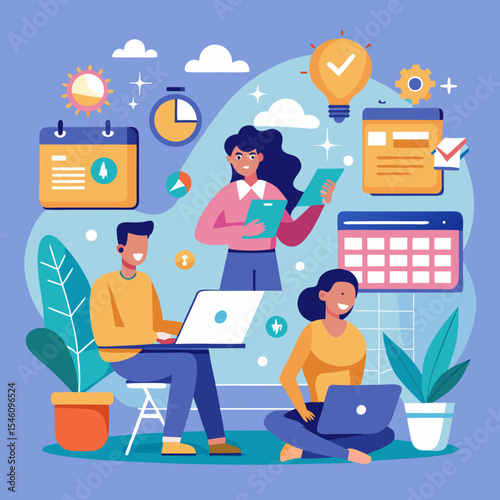 Business Marketing illustrations. Mega set.
