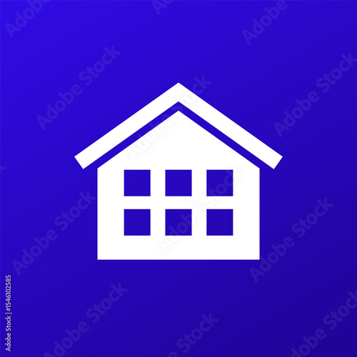 multi family house icon, multi unit home pictogram