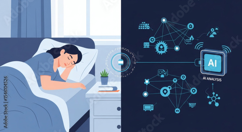 AI-Powered Sleep Monitoring and Optimization Enhancing Restful Nights