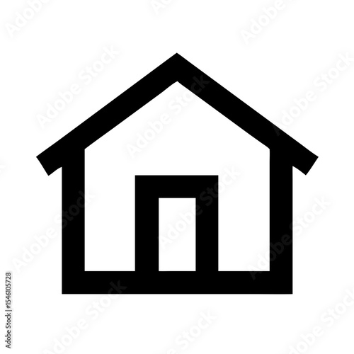 House with remove icon vector illustration