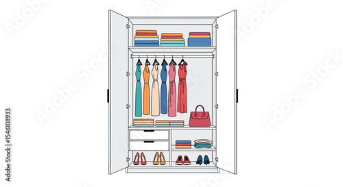 A Guide to Efficiently Organizing Your Wardrobe Clothes Accessories and Shoes for Easy Access