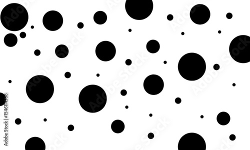 black and white dots pettern se9