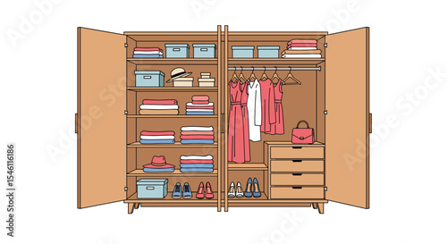 Organizing Your Clothes In a Wardrobe Can Make Your Life So Much Easier