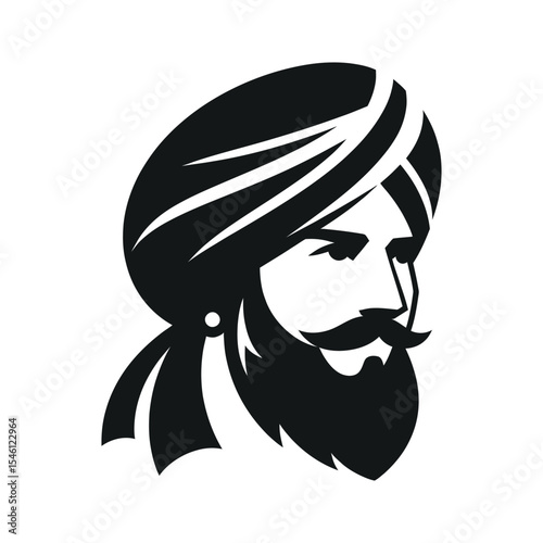 turban man vector 