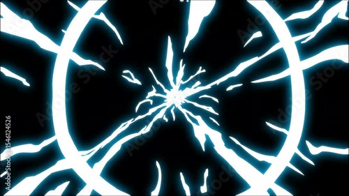 Festive Fireworks Circle Pop Up Elements Motion Graphics for Holiday and Business Intros