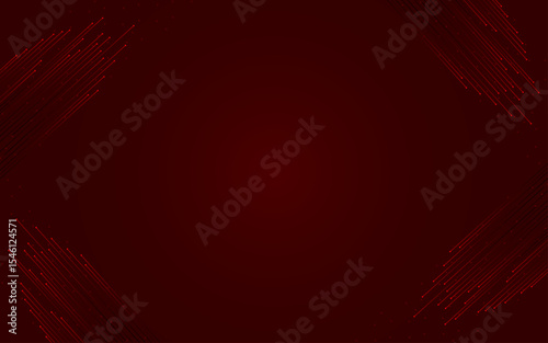 Minimal stripes background. Dynamic blood red shapes composition with neon lines. Abstract background modern hipster futuristic graphic. Vector abstract background for banner, poster, banner