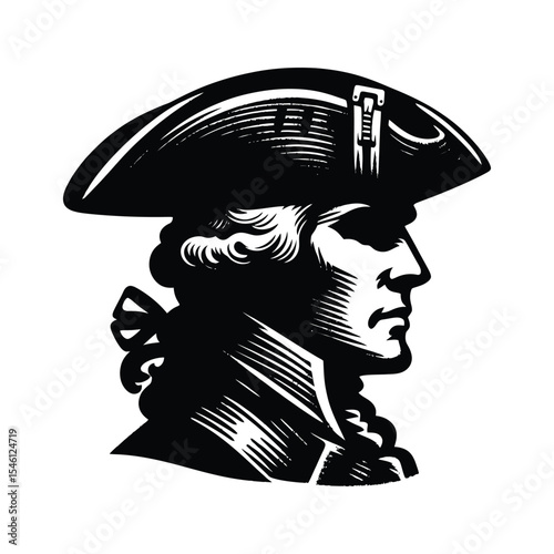 Colonial American Leader Portrait