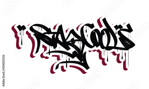 STAY COOLS graffiti tag style design
