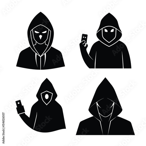 Computer hacker group bundle