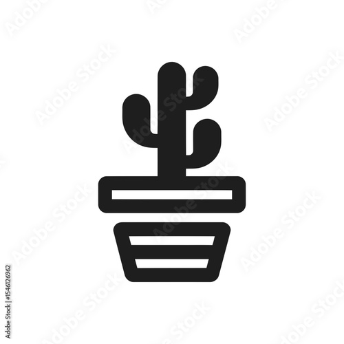 Cactus in Pot Icon