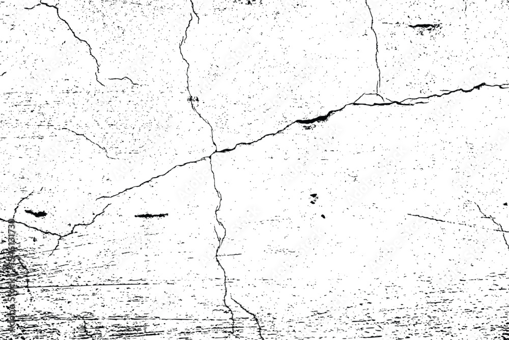 Monochrome Grunge Texture Overlay