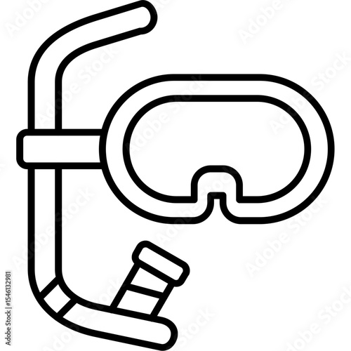 Diving mask Icon