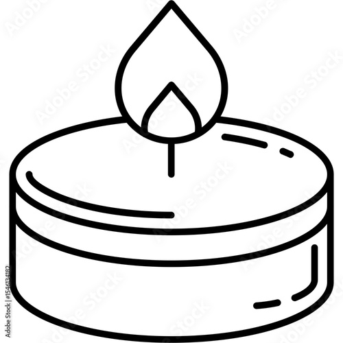 Scented candle Icon