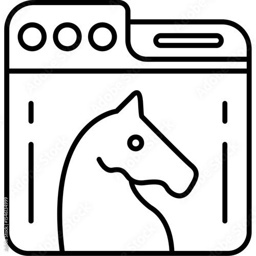 Trojan horse Icon