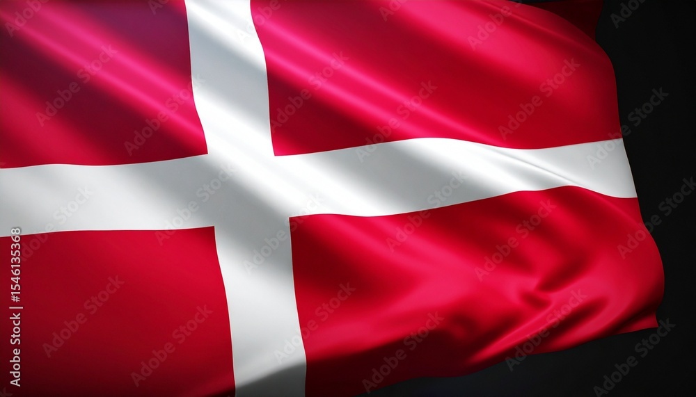 Fototapeta premium flag of denmark