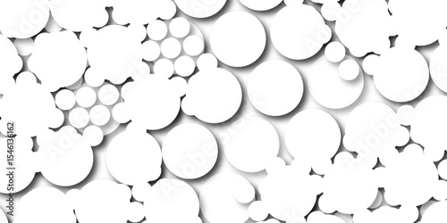 Abstract Honeycomb Wall Design. Mesh net isolated on white background. white and grey background, Modern abstract white background with circles. Gray abstract. Modern abstract white background.