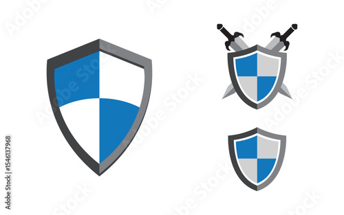 Modern Compass Logo vector ion illustration design v.9