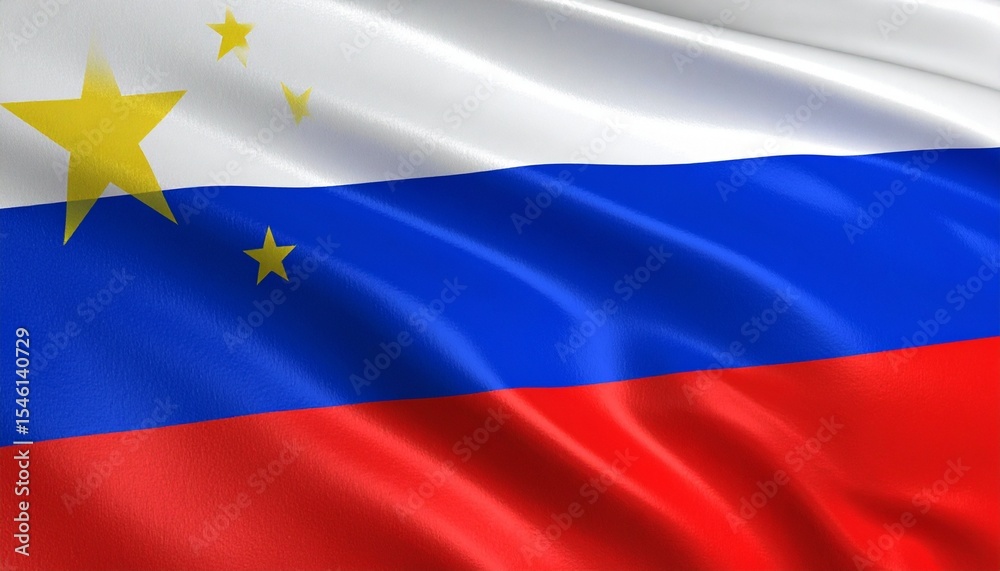 Fototapeta premium Waving Country flag Texture