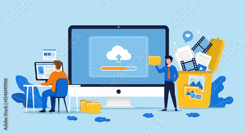 Efficient Cloud Storage Upload, Download, and Manage Your Files Seamlessly