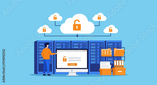 Secure Cloud Data Storage Protecting Your Valuable Information with Advanced Encryption and Access Control