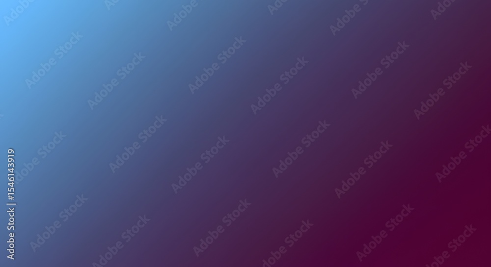 Fototapeta premium A gradient background transitioning from light blue to dark purple with a smooth color shift effect