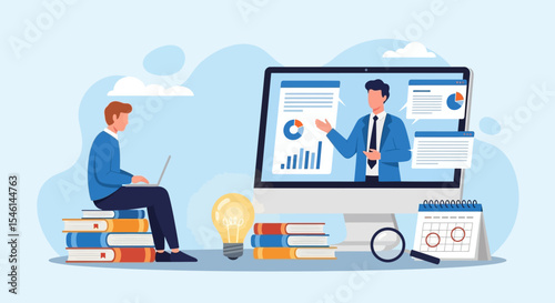 Online Education Engaging Virtual Learning Experience